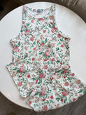 ست تاپ و شورتک zara کبریتی تمام نخ